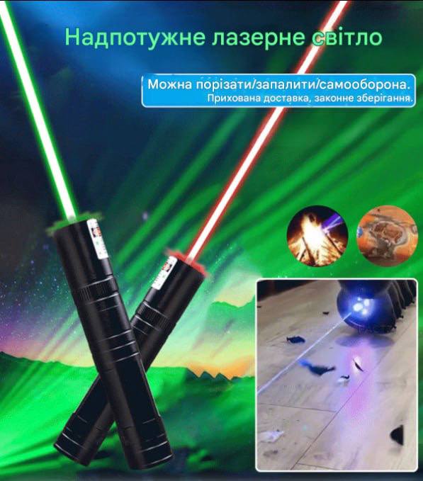 Потужний лазер