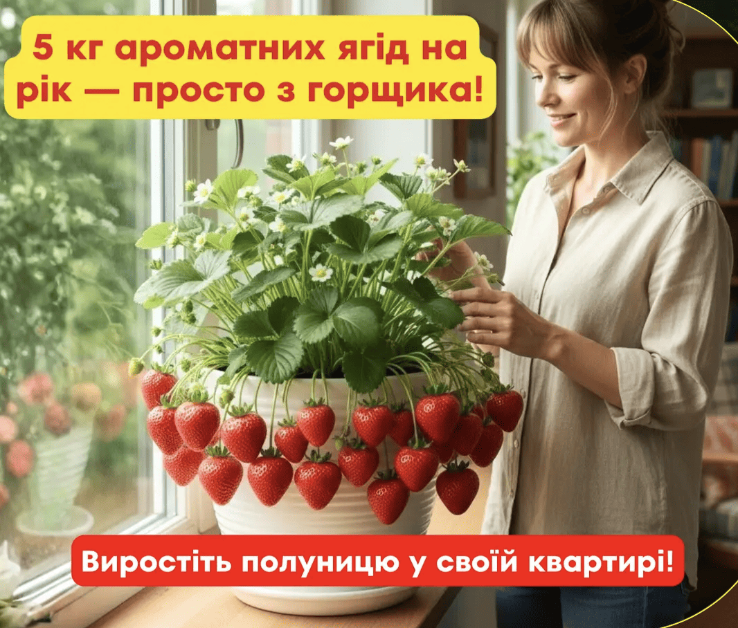 Кімнатна полуниця