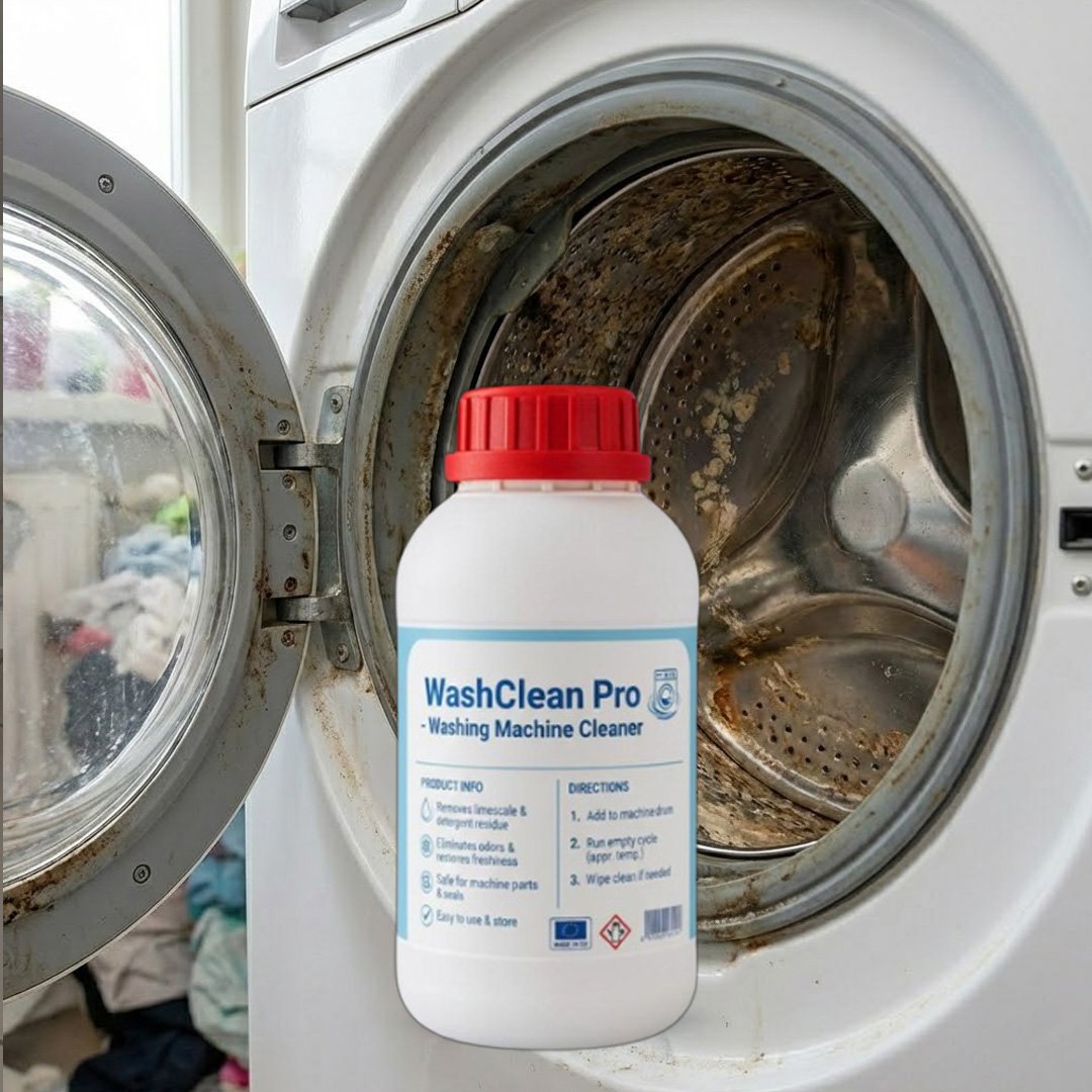 WASHCLEAN PRO: ЧИСТОТА ТА ГІГІЄНА ВАШОЇ МАШИНКИ