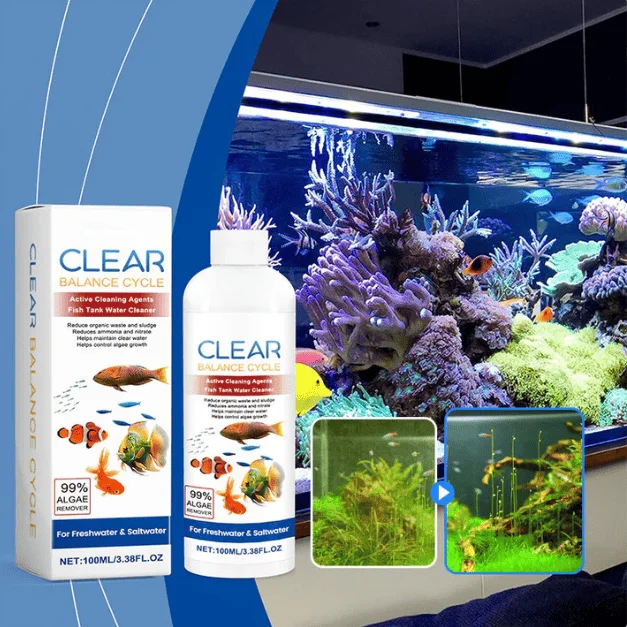 ЗАСІБ ДЛЯ ОЧИЩЕННЯ ВОДИ АКВАРІУМА