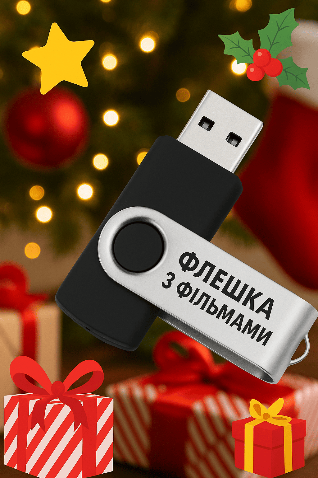 ФЛЕШКА 100 ФІЛЬМІВ