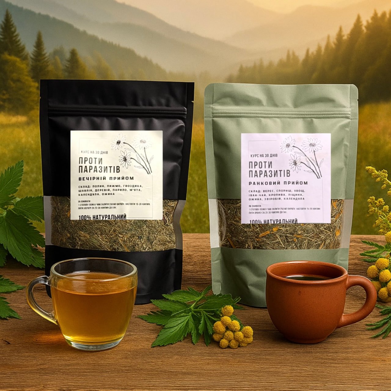 Антипаразитарний чай