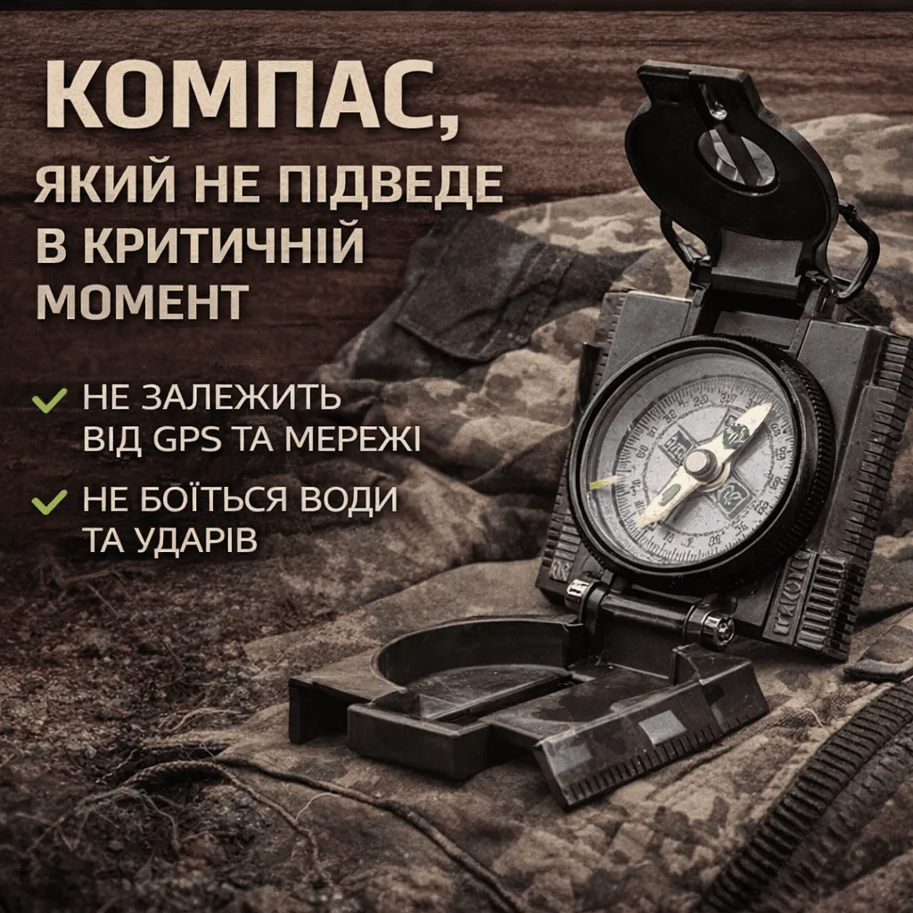 Компас, який не підведе в критичний момент